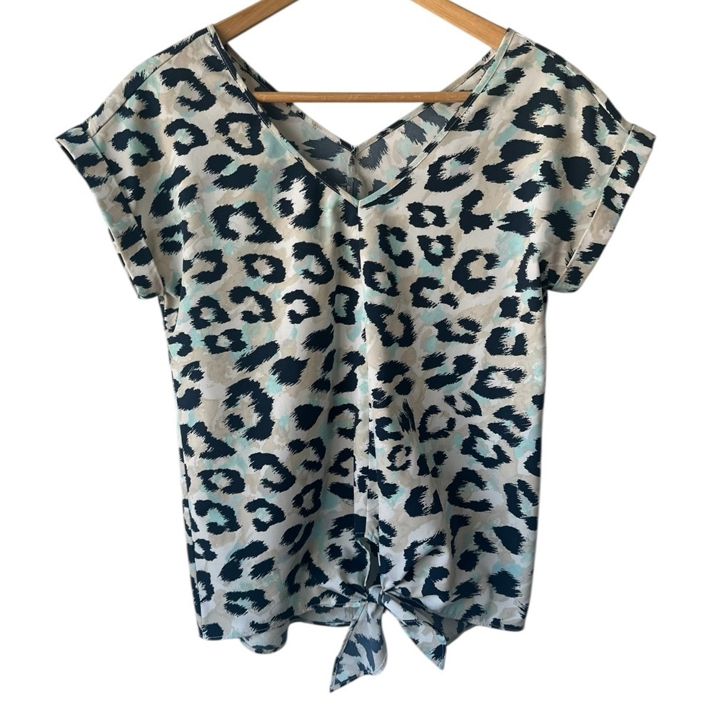Juicy Couture Animal Print Shirt XS